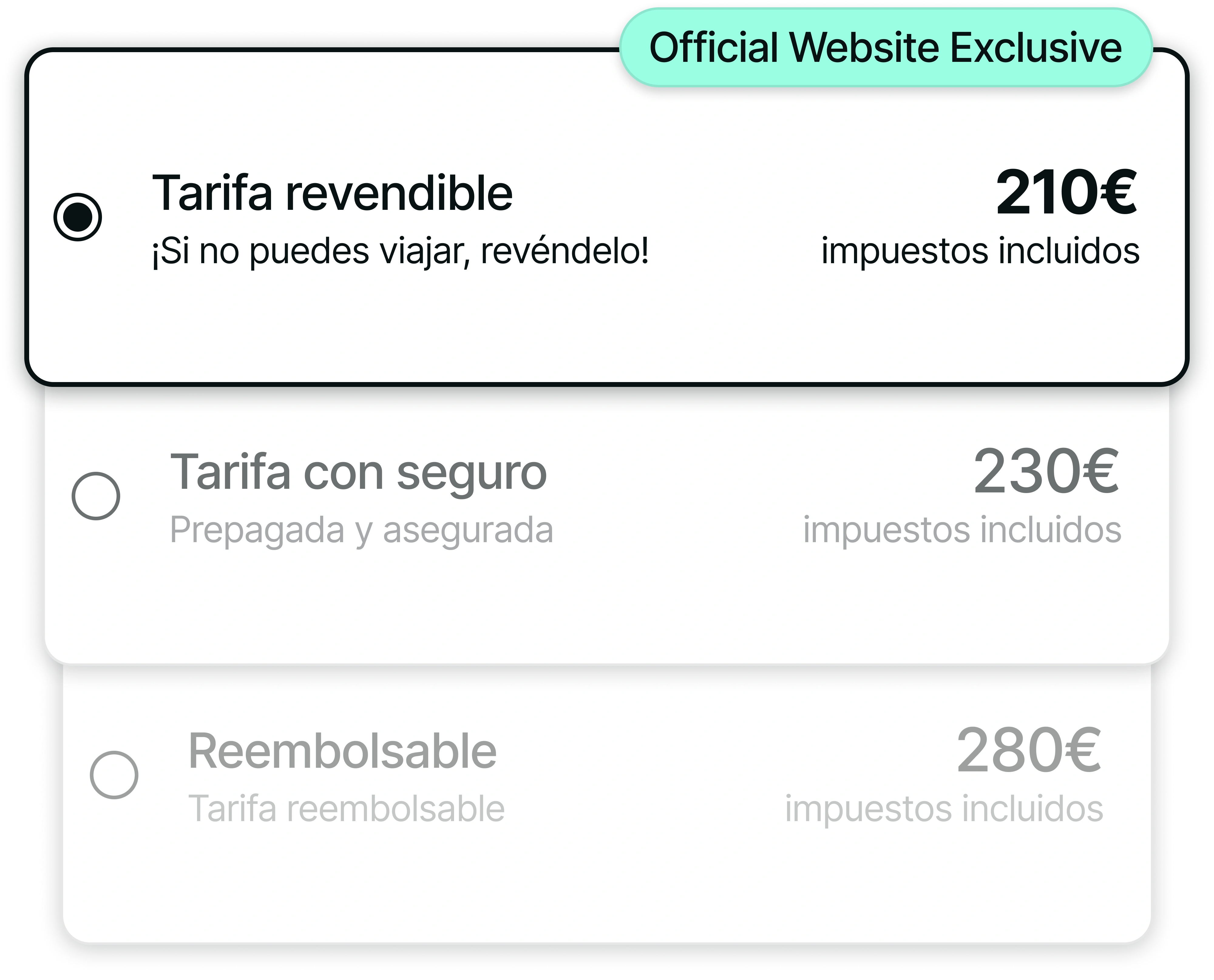 Vista previa de la interfaz de dAirect Connect